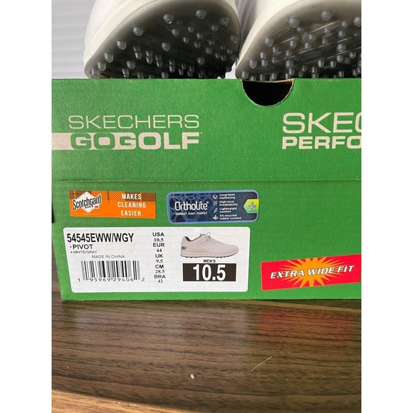 Skechers GO GOLF Pivot Spikeless Golf Shoes Mens 10.5 EE Width - Picture 6 of 6